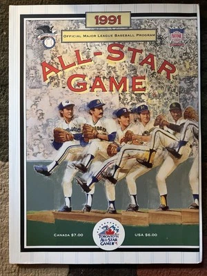 MLB All Star Game Toronto Program 1991 - July 9, 1991 - RIPKEN JR. MVP - Image 1 of 2
