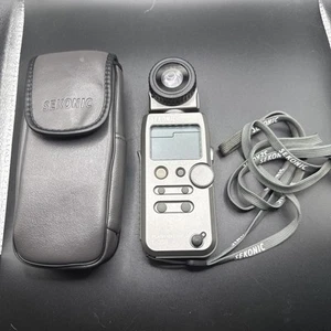 Sekonic Flash Master L-358 Tested And Excellent Condition With Case - Picture 1 of 7