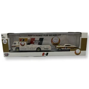 1/64 M2 AUTO HAULERS HURST 1966 DODGE L600 COE & 1966 DODGE CHARGER GASSER CHASE - Bild 1 von 8