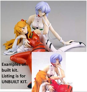 Kotobukiya NEON Evangelion Rei & Asuka Plugsuit Ver. 1/8 Thai Resin Garage Kit - Picture 1 of 7