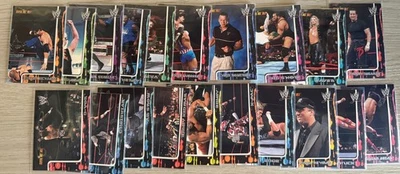 2002 Fleer WWE 皇家隆隆超级明星 - 批量 20 张卡 状况完好 — 第 1/4 张图片