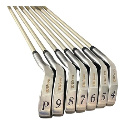 Juego de hierros Wilson Pro Staff para mujer OS 4-PW Driver 3-5-7-maderas de calle grafito diestro Foto 1 de 4