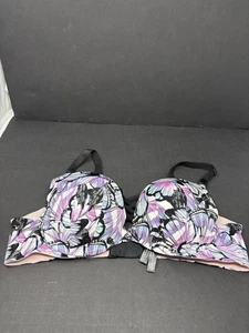 Torrid Curve SZ 40B Push-Up Plunge Bra Wired Adjustable - Picture 1 of 5