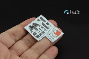 1/48 Northrop F-20 Tigershark Interior Detail Parts for Freedom Model kits - Foto 1 di 1