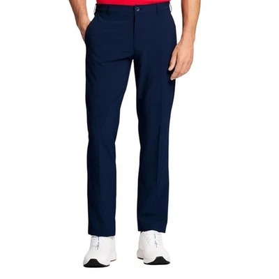 Calça masculina IZOD golfe swingflex slim fit casaco azul marinho tamanho 33W x 29L elástica - Imagem 1 de 4