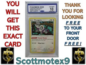 2020 Pokemon Oranguru NON-Holo Sword & Shield #148/202 CCG 10 GEM MINT - Bild 1 von 7