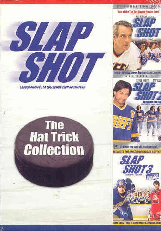 Slap Shot The Hat-Trick Collection : Slap Shot / Slap Shot 2 / Slap Shot 3 (DVD) Foto 1 de 1