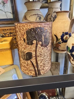 Japanese Wooden Tea Chest Burl Wood Cherry Bark Tea Chest  Craft Wood Container  - Image 1 of 4