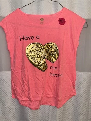 Camisa Total Girl XL 18.5 Plus Rosa Nueva Con Etiquetas Foto 1 de 4