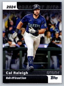 2025 Topps #GH-4 Cal Raleigh 2024 Greatest Hits - Bild 1 von 2