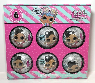 LOL Surprise Bling Series Exclusive Dolls & Accessories L.O.L. Surprise 6 Pack - Image 1 of 4