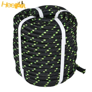 Double Braid Polyester Rope100 FT Rigging Rope 1/2" 6180lbs Breaking Strength - Picture 1 of 8