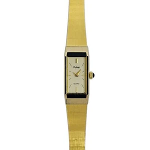 Pulsar by Seiko Ladies Vintage Gold Plated 1980's Bangle Wrist Watch - Picture 1 of 10