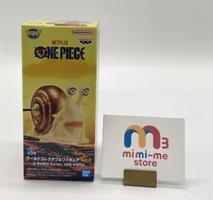 ONE PIECE World Collectable Figure Vol.2 Transponder snail A Netflix Series - Picture 1 of 7