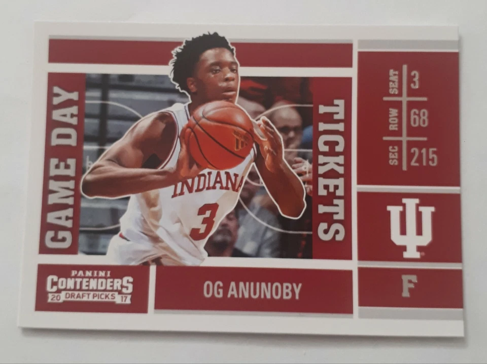 2017-18 OG Anunoby Panini Contenders Draft Picks Game Day Tickets #12 Toronto  - Image 1 of 1