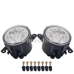 2Pcs For Ford Explorer 2011-2015 Clear Lens Bumper Fog Light Lamp 4F9Z15200AA - Picture 1 of 9