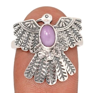 Eagle - Natural Phosphosiderite Peru 925 Silver Ring s.7.5 CR72879 - Picture 1 of 1