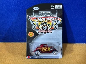 J10-26 HOT WHEELS 18th COLLECTORS CONVENTION - 3-WINDOW '34 - 2004 - RED - NIB - Bild 1 von 11