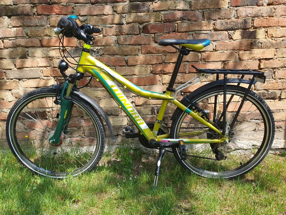 Kinderfahrrad Winora 24 Zoll, 21 Gänge Shimano, guter Zustand, Federgabel - Bild 1 von 4