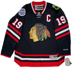CAMISETA JONATHAN TOEWS CHICAGO BLACKHAWKS REEBOK SERIE ESTADIO 2014 TALLA XL - Imagen 1 de 6