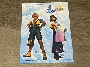 Imanes Final Fantasy X Happy Holidays Tidus & Yuna - Imagen 1 de 1