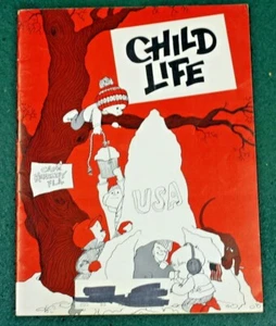 Vintage CHILD LIFE Magazine Booklet  January 1971   Star Watching  Taffy Pull - Picture 1 of 1