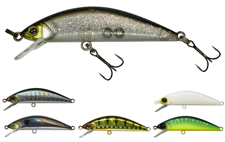 Illex Tricoroll 55 SP -Farbe wählbar- Jackall Bros. Lake Police Wobbler - Bild 1 von 1