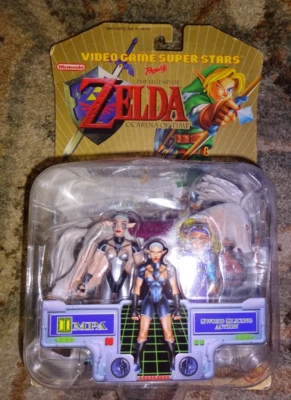 Boneco de ação The Legeng of Zelda Ocarina of Time Impa Sword Slicing novo em folha - Imagem 1 de 4
