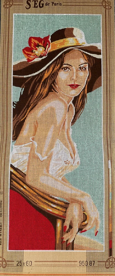 @@*** SUPERBE CANEVAS NEUF SEG 60x25 CM AVEC REF ***@@ - Photo 1/1