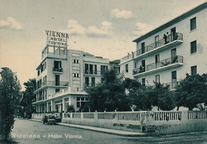 C16721-EMILIA ROMAGNA, RICCIONE, HOTEL VIENNA, ED. MINERVA VIALE CECCARINI, '50 - Imagen 1 de 1