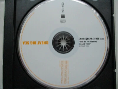 Great Big Sea "consequence free" - promo CD-single, 1 track - Bild 1 von 4