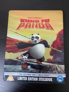 Kung Fu Panda 4K Ultra HD Blu-ray [Region Free] Limited Edition / Steelbook - Picture 1 of 4