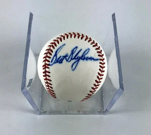 Bert Blyleven Signed Baseball Auto Autograph Ball Twins MLB Authentic Holo - Picture 1 of 5