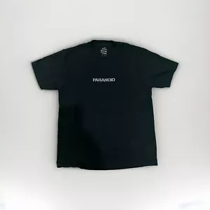 ASSC X UNDFTD Undefeated Paranoid Black Reflective 3m Tee Size Large - Picture 1 of 7