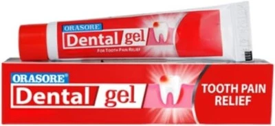 4 X Orasore Dental Gel - Instant Tooth & Gum Pain Relief gel 10gm free shipping