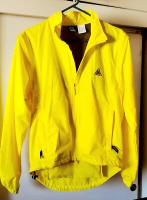 Chaqueta cortavientos Biovent pequeña amarilla canaria - bolsillo trasero - mangas extraíbles Foto 1 de 4