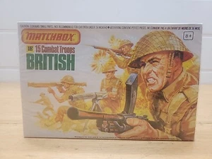 1983 Lesney Matchbox WWII British Infantry 15 Figures 1:32 Sealed Boxed NOS #4 - Picture 1 of 2