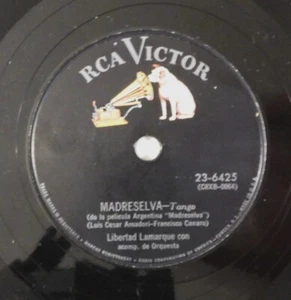 latin 78 LIBERTAD LAMARQUE Madreselva, Porque te Fuiste RCA VICTOR 23-6425 HEAR - Bild 1 von 4