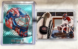 2002-03 ITG Be A Player Between the Pipes Mask II Jose Theodore #M-16 Bonus Card