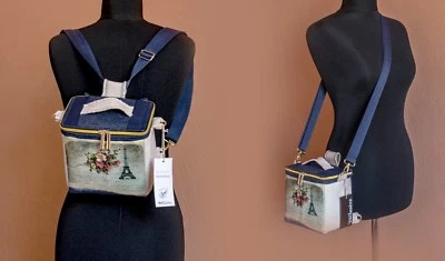 Elegante Bolso Bandolera Mujer Mochila para Nikon Canon Sony Hecho a Mano Foto 1 de 4