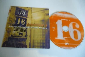 DOMINIQUE A.CD SINGLE PROMO CARDSLEEVE.IL NE FAUT PAS SOUHAITER LA MORT DES GENS - Picture 1 of 2