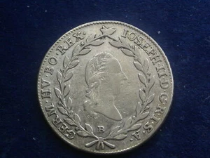 20 Kreuzer  1786 B Kremnitz Josef II.  W/19/432 - Picture 1 of 2