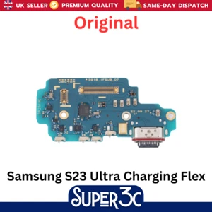 Genuine Samsung Galaxy S23 ULTRA S918B Charging Port Flex Board Sim Card reader - Picture 1 of 1