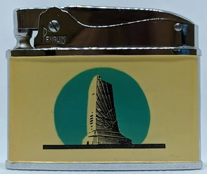 Flat Advertising Lighter Skyland Life Made In Japan - Picture 1 of 3