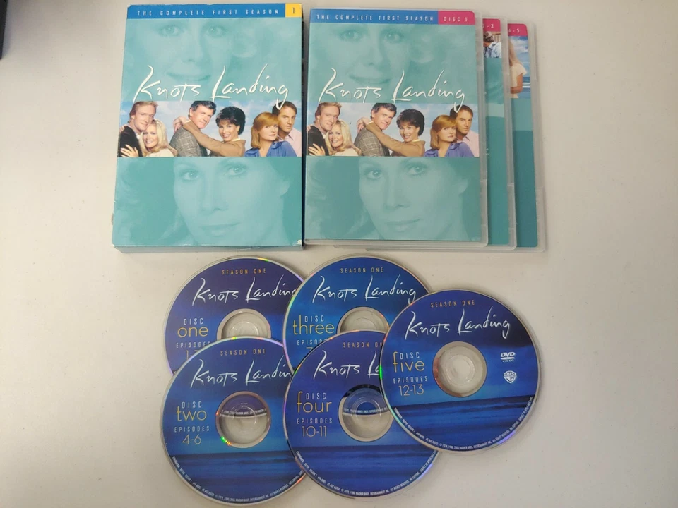 Knots Landing: The Complete First Season (DVD, 2006, 5-Disc Set) 1 1979 series - Image 1 of 1