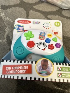 1 Count Infunbebe Baby 1st Play & Learning Controller 30 Plus Sounds 6 Months Up - Picture 1 of 2