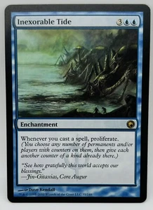 Tarjeta mágica rara ligeramente jugada Magic The Gathering Inexorable Tide Scars of Mirrodin 35/249 LP - Imagen 1 de 2