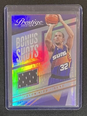 2014-15 Panini NBA Prestige Premium Jason Kidd #31 Naranja Bonus Shots Parche/25! Foto 1 de 3