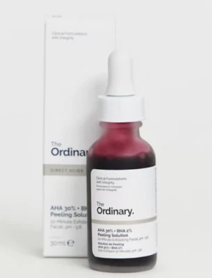 The Ordinary Peeling Solution AHA 30% + BHA 2% 30ml - UK Stock - Image 1 of 3