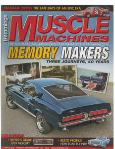 Hemmings MUSCLE MACHINES August 2012--Chevy Ford Mercury Olds Plymouth Pontiac - Picture 1 of 1